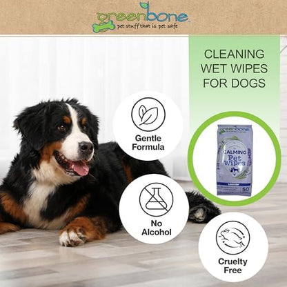 Greenbone On-the-Go Pet Wipes Bundle Pack - 150 Total Wipes (50 Each of Unscented, Lavender, Honey Milk Oatmeal) - Gentle Cleaning for Dogs and Cats - Image 6
