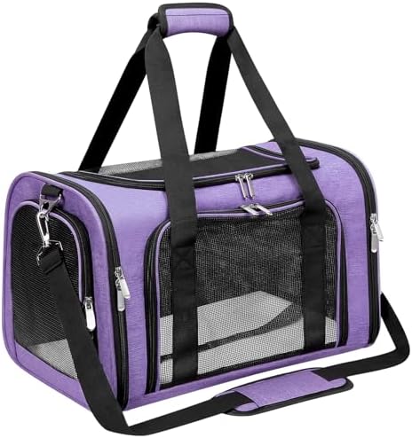 Soft-Sided Cat/Dog/Pet Carrier, Collapsible Pets Travel Carriers by Unknown