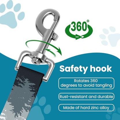 Adjustable pet cat and Dog car seat Belt，The Lanyard is Flexible and Adjustable from 20 to 33 inches (deforestation) - Image 3