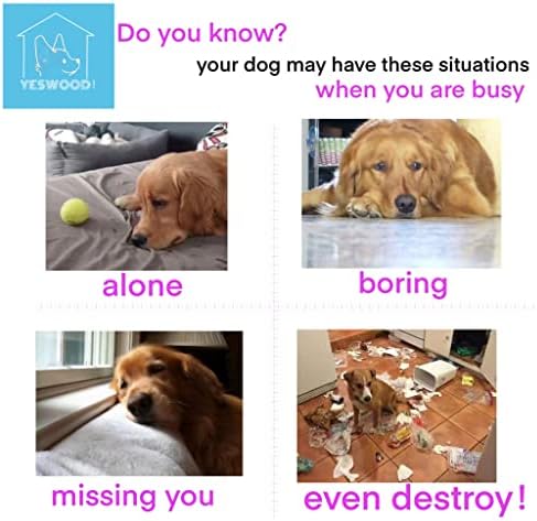 YESWOOD! Tug of War Dog Toy Small Breed,4-Pack Small Dog Rope Toy with Ball - Image 5