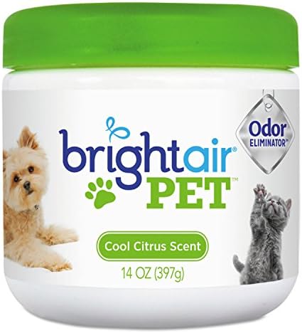 Bright Air 14 oz. Super Odor Eliminator, for Medium-Size Spaces, Cool Citrus Scent, Case of 6, Air Freshener, Natural Essential Oils, Lasts Up to 90 Days Each - Image 4