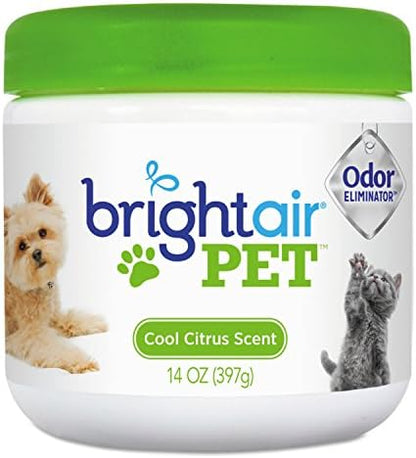 Bright Air 14 oz. Super Odor Eliminator, for Medium-Size Spaces, Cool Citrus Scent, Case of 6, Air Freshener, Natural Essential Oils, Lasts Up to 90 Days Each - Image 4