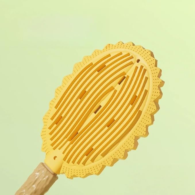 Durian Shape Pet Grooming Brush for Cats Self Cleaning Slicker Brush Remove Loose Fur Massage Comb for Long Short Haired Cats Kitten Puppy Soft Silicone Bristles Easy to Clean