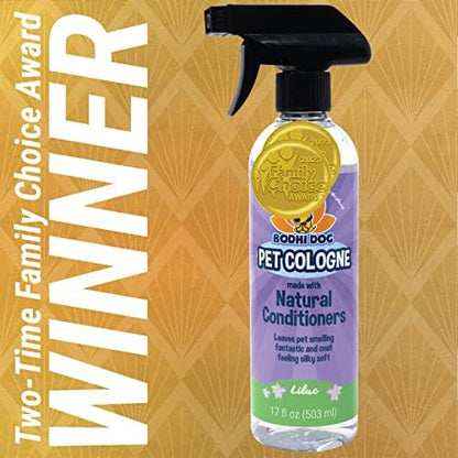 Bodhi Dog Premium Dog Cologne - Deodorizing Dog Perfume & Conditioner for Dogs & Cats - Natural Long Lasting Spray - Keeps Pets Fresh All Day - Gentle & Safe Formula, Made in USA (Lilac 17 Fl Oz) - Image 2