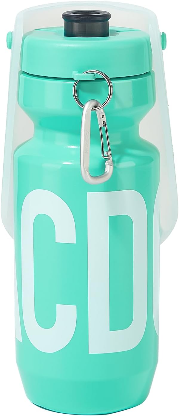 Howgo Dog Water Bottle Portable Travel Water Bottle Dispenser for Dogs, Super Light-Weight, Leak-Proof Bottles for Pets Outdoor Walking, Hiking, Travel,Food Grade Silicone,BPA Free (Mint Green, 21oz)