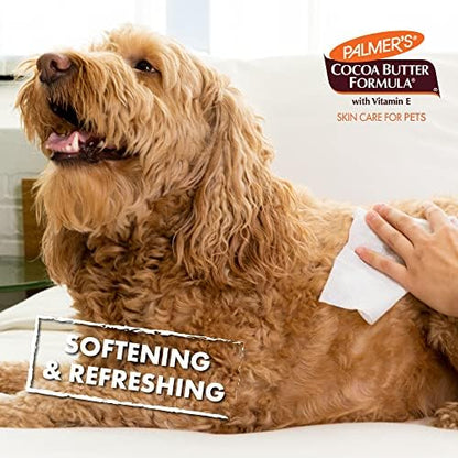 Palmer's for Pets Coconut Oil Refreshing Wipes for Puppies - Palmers Puppy Wipe for Gentle Grooming, 100 Count (Pack of 2) - Image 7