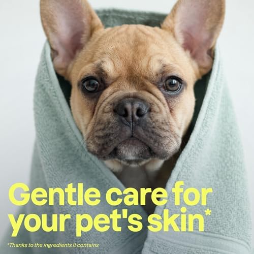 Attitude 2-in-1 Pet Shampoo and Conditioner, Dog & Puppy Shampoo with Oat Extract for Sensitive Skin, Gentle Soothing Grooming Wash, Vegan, Fragrance-Free, Unscented, 473 mL - Image 2
