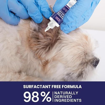 SOOS Pet Natural Ear and Eye Stain Cleansing Liquid for Dog & Cat - Cleaning Your Pets Ears and Eyes - 120ml - Image 7