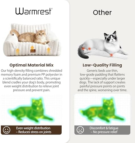 Cat Couch for Pets, Cute Cat Bed for Indoor Cats - Image 4