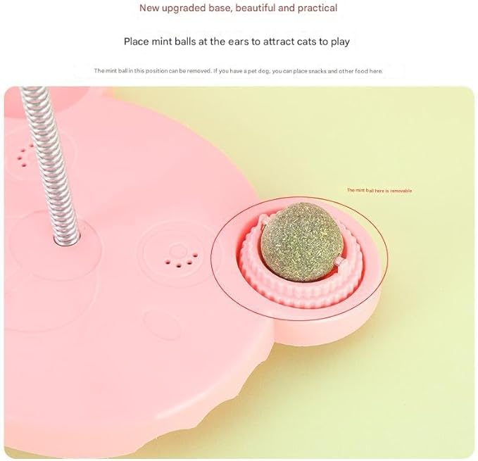 Leaking Treats Ball Pet Feeder Toy, Pet Toy Treat Dispenser,Interactive Pet Toy,Slow Feeder,Funny Pet Leaking Ball Cat Dog Slow Feeders,Feeder for Cats & Dogs for Hunting Chasing and Exercise (Mix*2)
