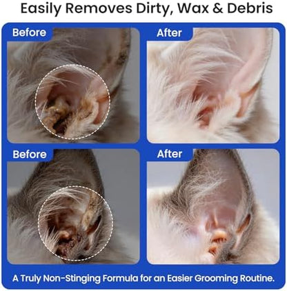 Itch Relief Natural Ear Cleaner for Dogs & Cats 8.45 oz - Image 6