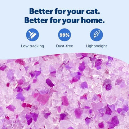 PetSafe ScoopFree Premium Crystal Litter, Lavender Scent, 8Lb Bag - Image 5