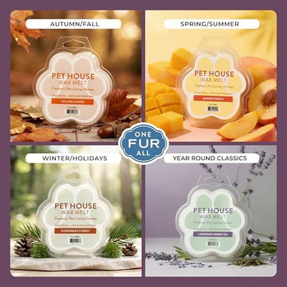 Lavender Green Tea Scented Wax Melts Plant-Based Wax, 4 Pack - Image 4