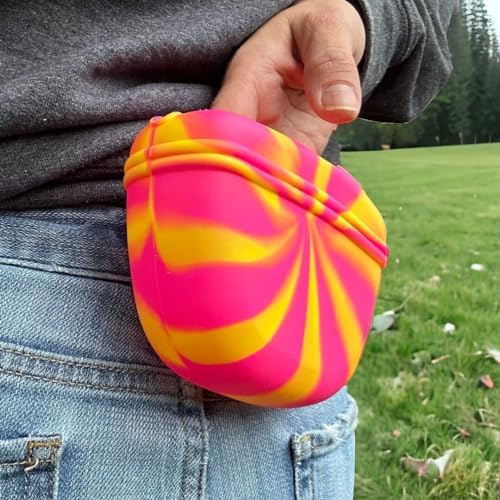 SparkDog K9 Snack Sack Silicone Dog Treat Pouch with Magnetic Closure - Image 6