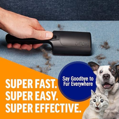 ChomChom Roller Pet Hair Remover – Reusable Lint Roller Pet Hair Removal Tool for Clothes, Couches, Cars and Travel - Cat Dog Hair Remover, Compact, No Sticky Refills Needed (Mini Roller) - Image 6