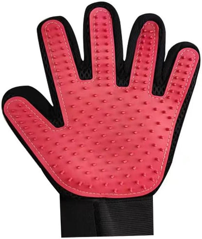 Cat & Dog Grooming Gloves for Shedding - Efficient Deshedding Pet Grooming Gloves-Upgrade Efficient Pet Hair Remover Gloves (1 Pair in Pink) - Image 2