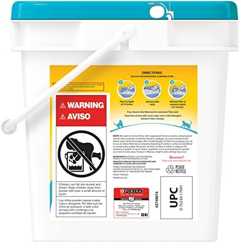 Purina Tidy Cats Light Weight, Low Dust, Clumping Cat Litter, LightWeight Instant Action Multi Cat Litter - 12 lb. Pail - Image 3