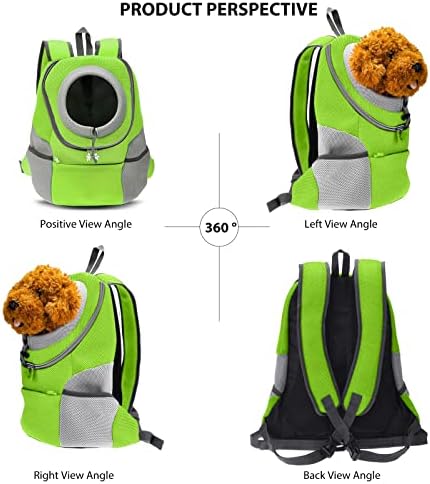 PETCUTE Dog Backpack Carrier Cat Carrier Pet Travel Carriers for Small Dogs and Cats Pet Travel Backpack - Image 4