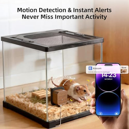 5MP Aquarium Camera,Time Lapse WiFi Reptile Camera & Terrarium & Fish Tank - Image 7