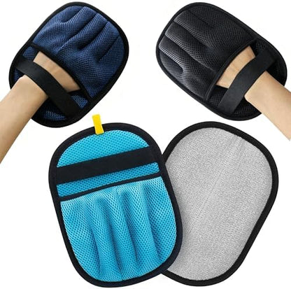 Pet Hair Remover Glove for Cats Dogs Electrostatic Uproot Clean Glove by AFENGAU