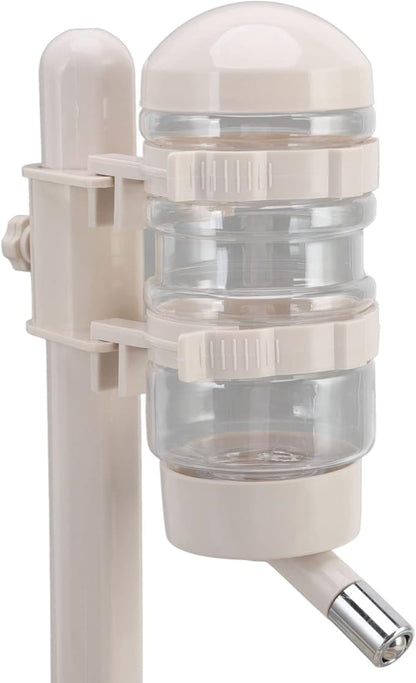 Pet Standing Water Dispenser, Pet Water Dispenser Holder Cat Dog Standing Bowl Pet Multifunctional Automatic Feeders Dispenser for Indoor Pets