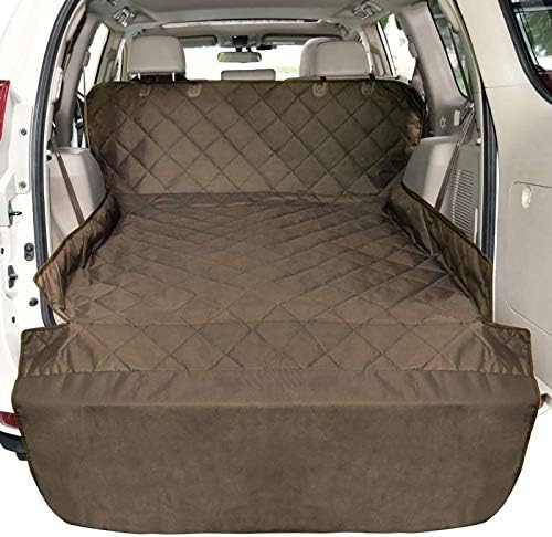 SUV Cargo Liner for Dogs - Water Resistant Trunk Cover for Midsize SUVs by F-color