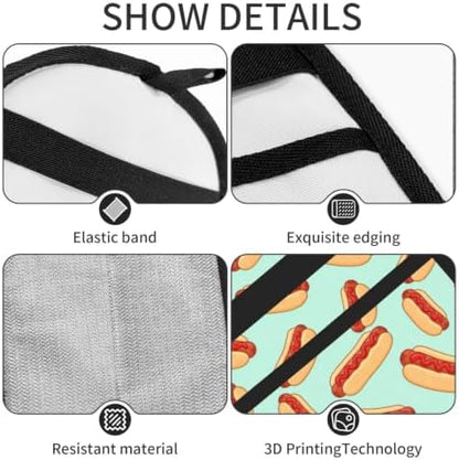 Hotdog Pet Hair Removal Glove Brush Pet Hair Remover Tool for Carpet - Image 4