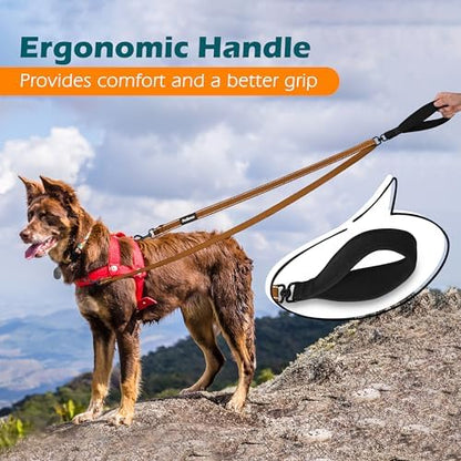 PetBonus Two Point Control Dog Leash, No Tangle Training Walking Leashes - Image 5