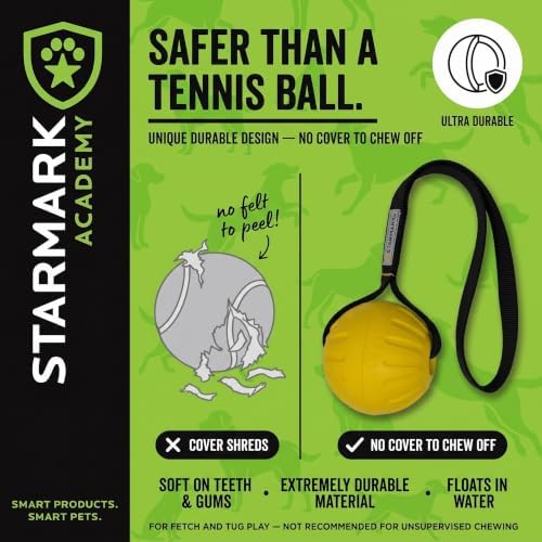 Starmark GripCord DuraFoam Ball on Loop Large Dogs 3.5-in - Image 4