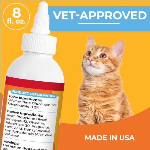 Paw Science Dog Ear Cleaner - Cat & Dog Ear Infection Treatment - Medicated Pet Ear Wash, Flush, and Cleaning Solution for Dogs and Cats - Remedy for Itchy Yeast Relief - Image 5