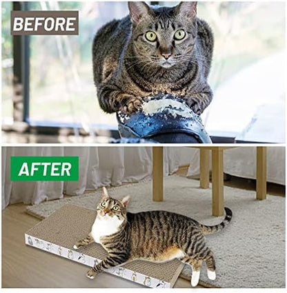PatiencET Cat Scratcher Cardboard 3 PCS with Catnips - Image 6