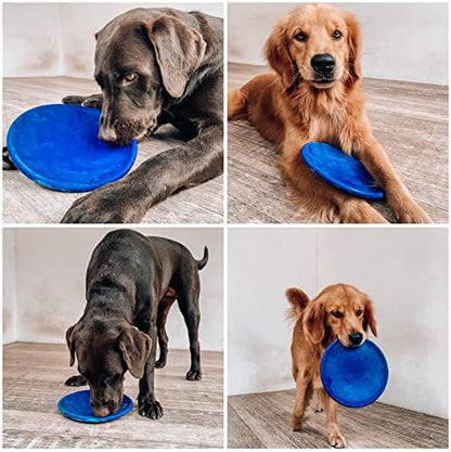 SuperChewer Tough Flying Disc Toy | Lifetime Replacement | Strong Natural Rubber | Great Dog Fetch Toys | Rubber Disc Toy for Dogs | Ultra Durable Chew Toys for Aggressive Chewers | for All Breeds - Image 5