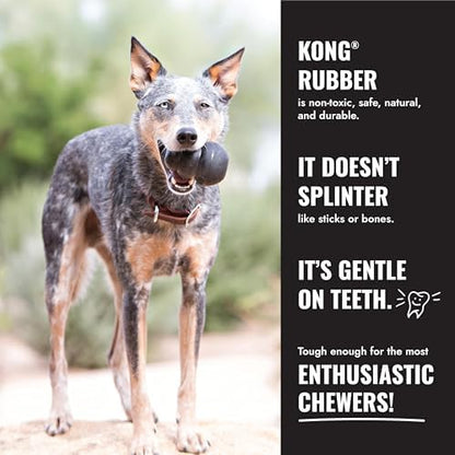 KONG Extreme Goodie Bone, Natural Rubber, Black, for Extra Large Dogs - Image 4