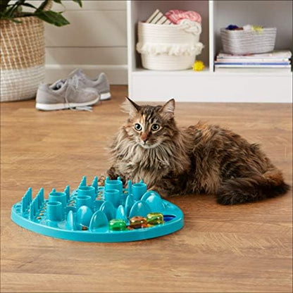 Amazon Basics Pet Activity Center and Feeder, 13.4 X 2.4 X 14.7 Inches, Blue - Image 5