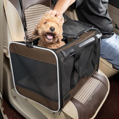 GAPZER Pet Carrier for Large Cat Soft-Sided Animal Traveling Bag up to 20lb - Image 5