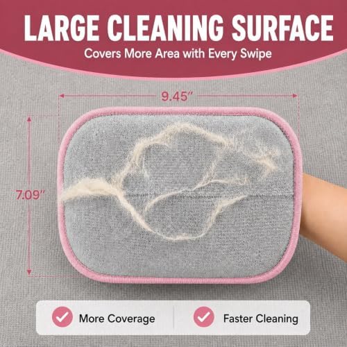 Thickened Pet Hair Removal Glove for Couches, Carpets and Pet Beds - Image 5