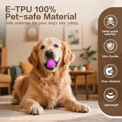 Interactive Dog Ball, Smart Interactive Dog Toys for Medium and Large Dogs - Image 3