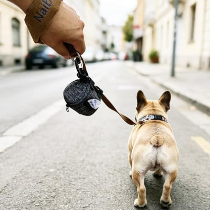 Dog Poop Bag Holder for Leashes doggie bag holder (Dark denim) - Image 3
