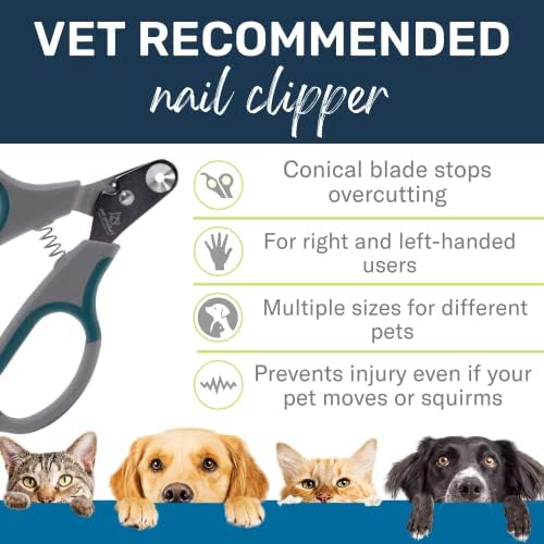 Zen Clipper Cat Nail Clippers - Conical Blade, No Overcut - Easy-to-use Cat Nail Trimmer for Stress Free Home Grooming – Sharp Conical Blade Makes a Clean, Splinter-Free Cut (2mm Hole) - Image 3