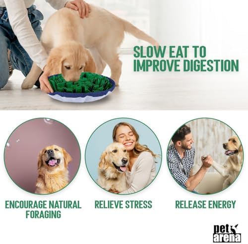 PET ARENA Adjustable Snuffle Mat for Dogs Puzzle Feeder Toy - Image 6