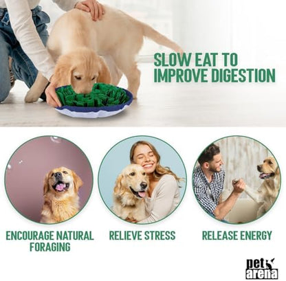 PET ARENA Adjustable Snuffle Mat for Dogs Puzzle Feeder Toy - Image 6