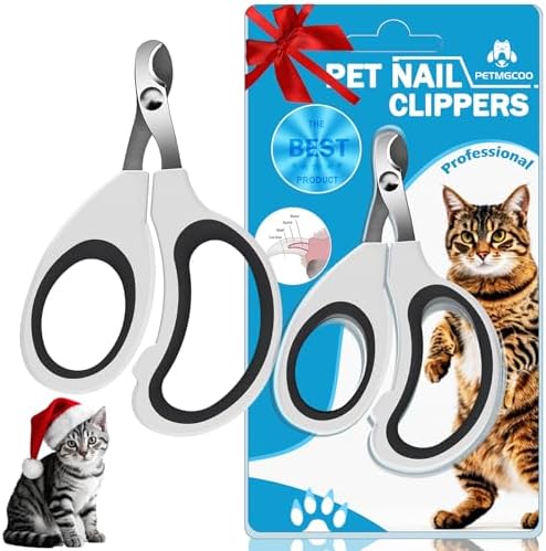 Cats & Dogs Pets Nail Clippers & Trimmers Rabbit Nail Clippers cat Nail Clippers for Indoor Cats cat Claw Clippers with Safety Guard Professional Grooming Tool for Cat Kitten by PETMGCOO