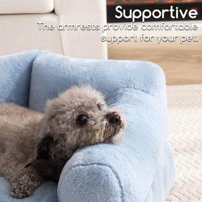 Hollypet Small Dog Large Cat Bed Puppy Couch Beds for Pets up to 25 lbs - Image 4