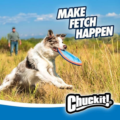Chuckit! Paraflight Flying Disc Dog Toy, Floats, Size Large, 1 Pack - Image 4