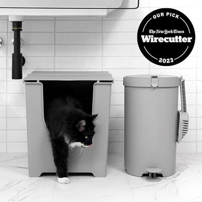 Modkat Flip Litter Box – Front-Entry Design with Integrated Liner System