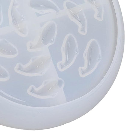 Epoxy Resin Mold, Silicone Dog Bowl Molds Slow Feeder Dog Food Bowls Silicone Molds Food Water Plate Epoxy Mould for Small Medium Dogs Cats Puppy(cat)
