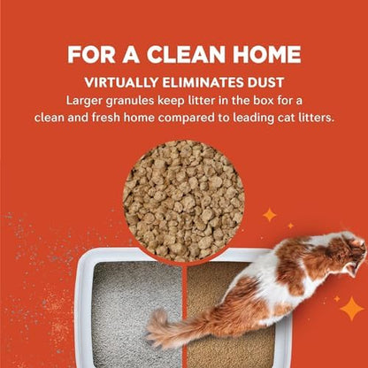 World's Best Cat Litter Low Tracking & Dust Control, Unscented, 32 lb Bag - Image 4