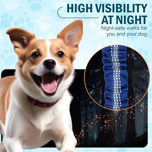 Hands Free Dog Leash for 2 Dogs, Waist Leash with Dual Bungee - Image 6