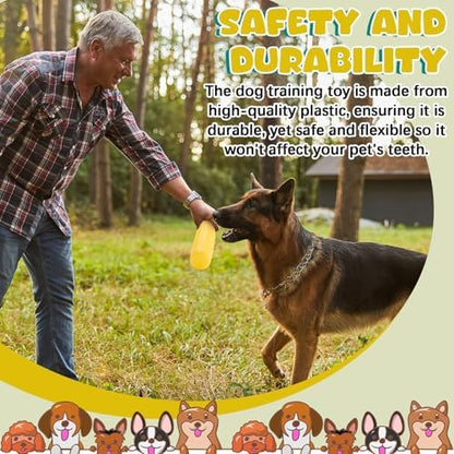 Blueweenly Yellow Dog Bumper Toy Training Dummy, 4 Pcs - Image 6