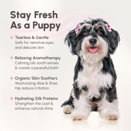Best Shot Scentament Spa Caressing Puppy Wash, Wild Orchid Vanilla, 16 oz - Image 6
